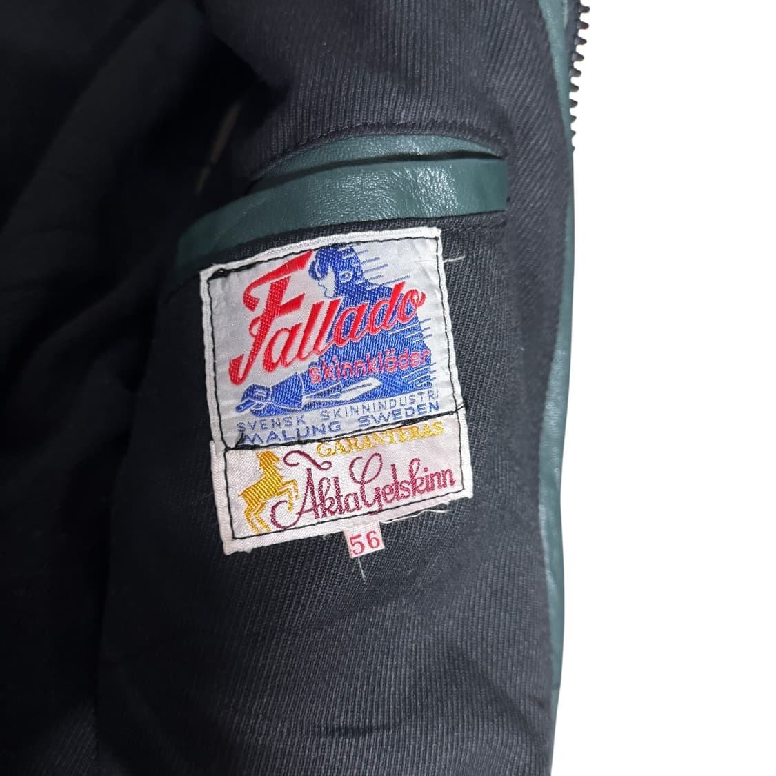 ~70s Fallado akta getskinn leatherjacket 상품이미지7