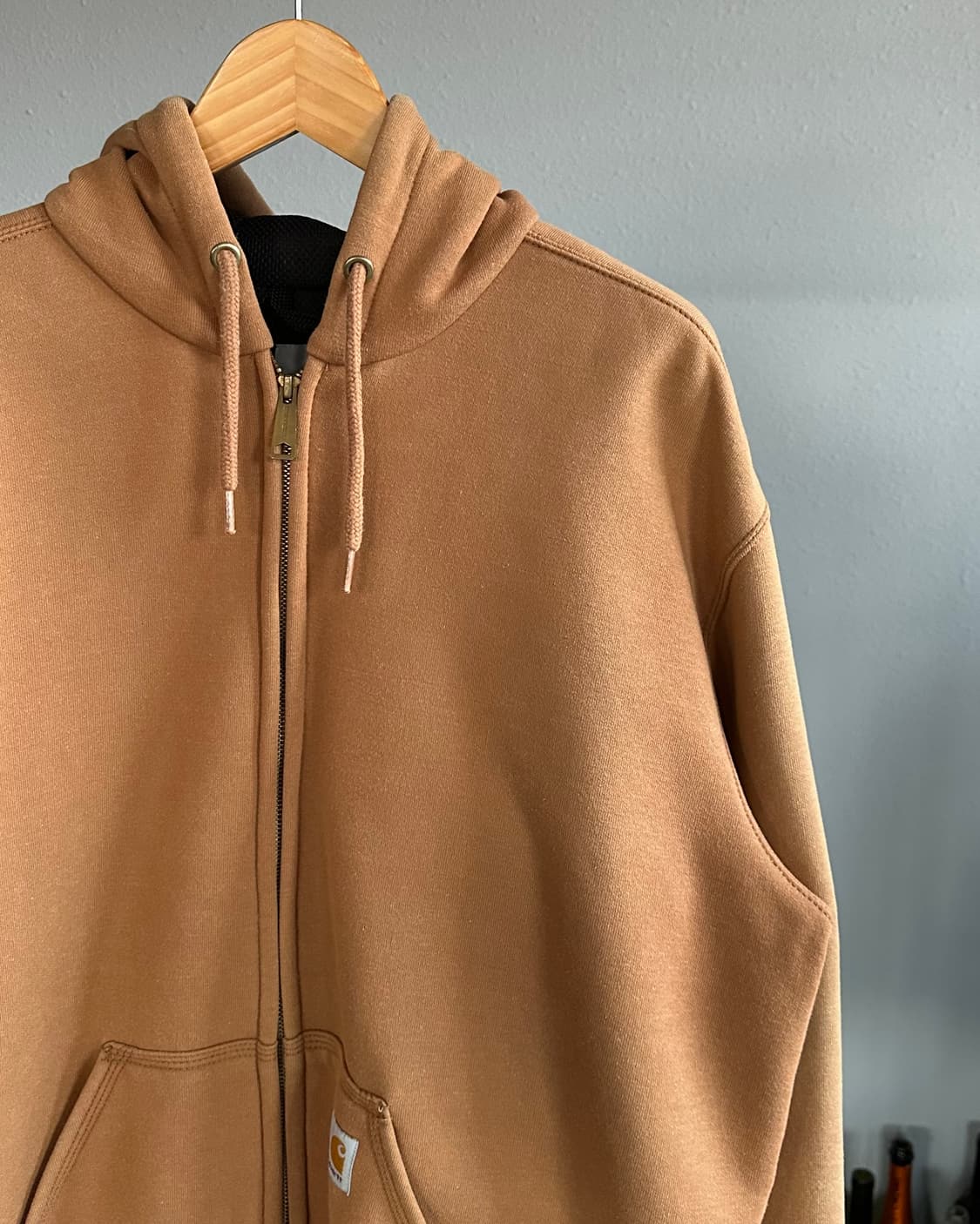 [L-XL]칼하트 써멀 레인디펜더 된장 후드집업 상품이미지2