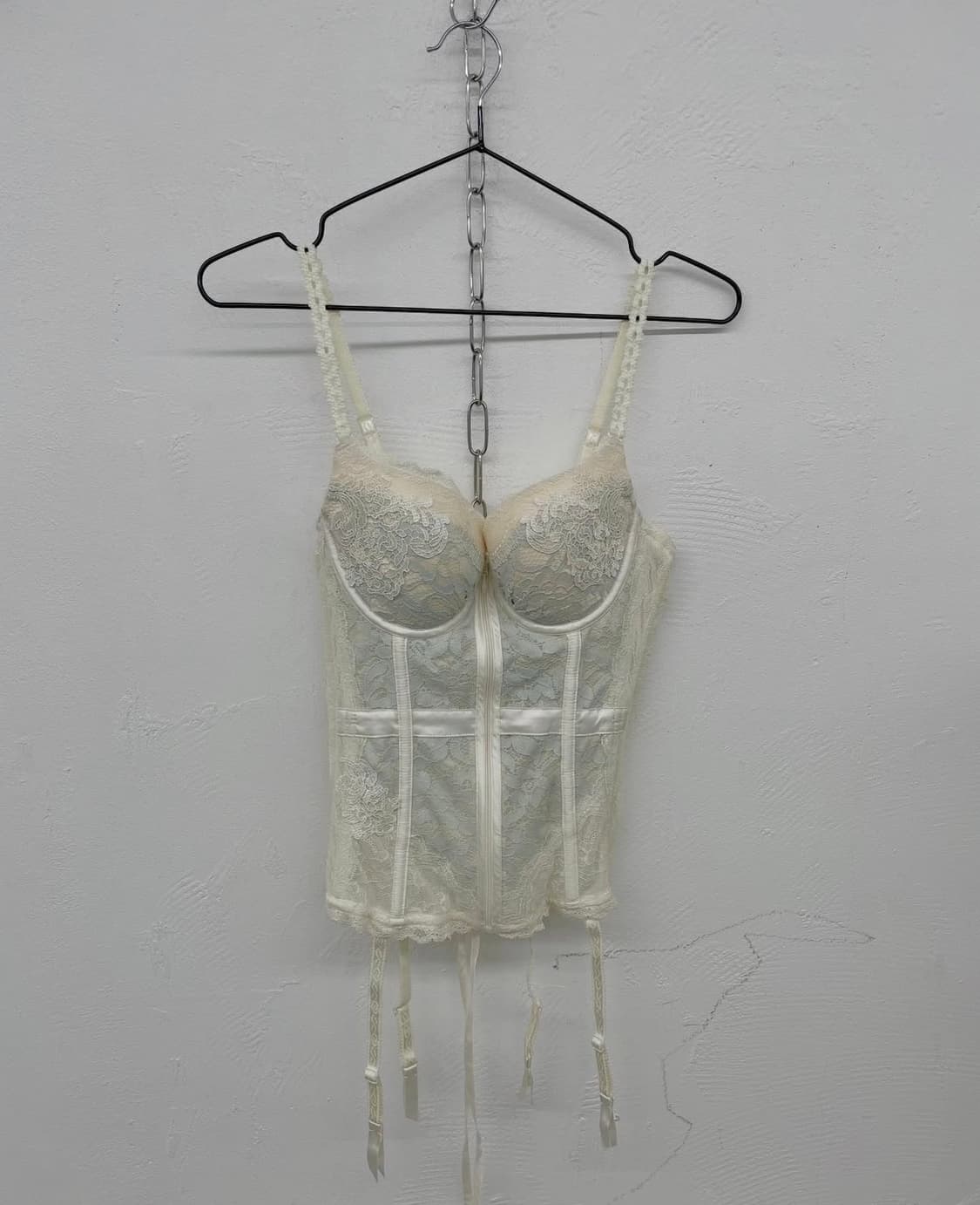 에블린 Eblin 대대장 코르셋 빈티지화이트페어리 상품이미지3