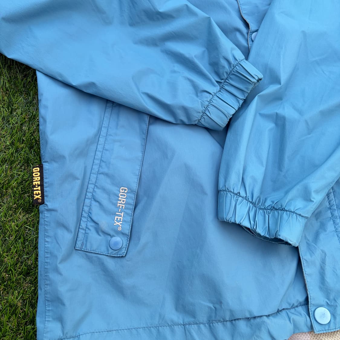 100)코오롱 스카이블루 고어텍스 바람막이 상품이미지3