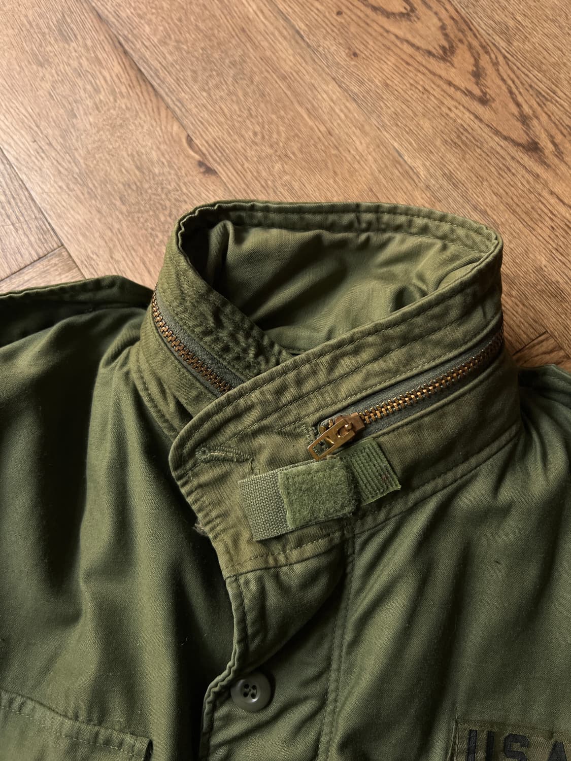 [M/S]80's 오리지널 U.S ARMY 2세대 M-65 필드 자켓 상품이미지2