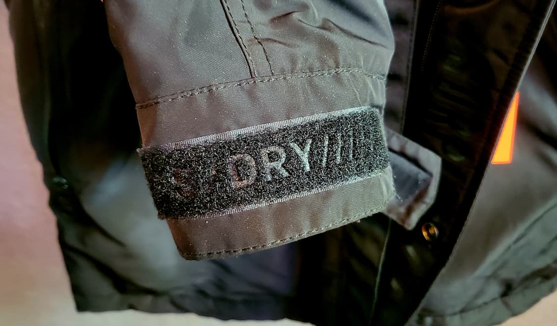 [미착용 새상품] SUPERDRY 밀리터리  카모 블랙 롱 패딩자켓 상품이미지5