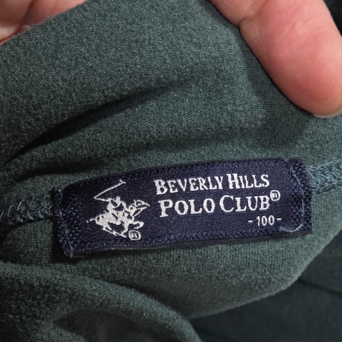 버버리힐스폴로클럽 그레이 반폴라 롱슬리브 상품이미지8