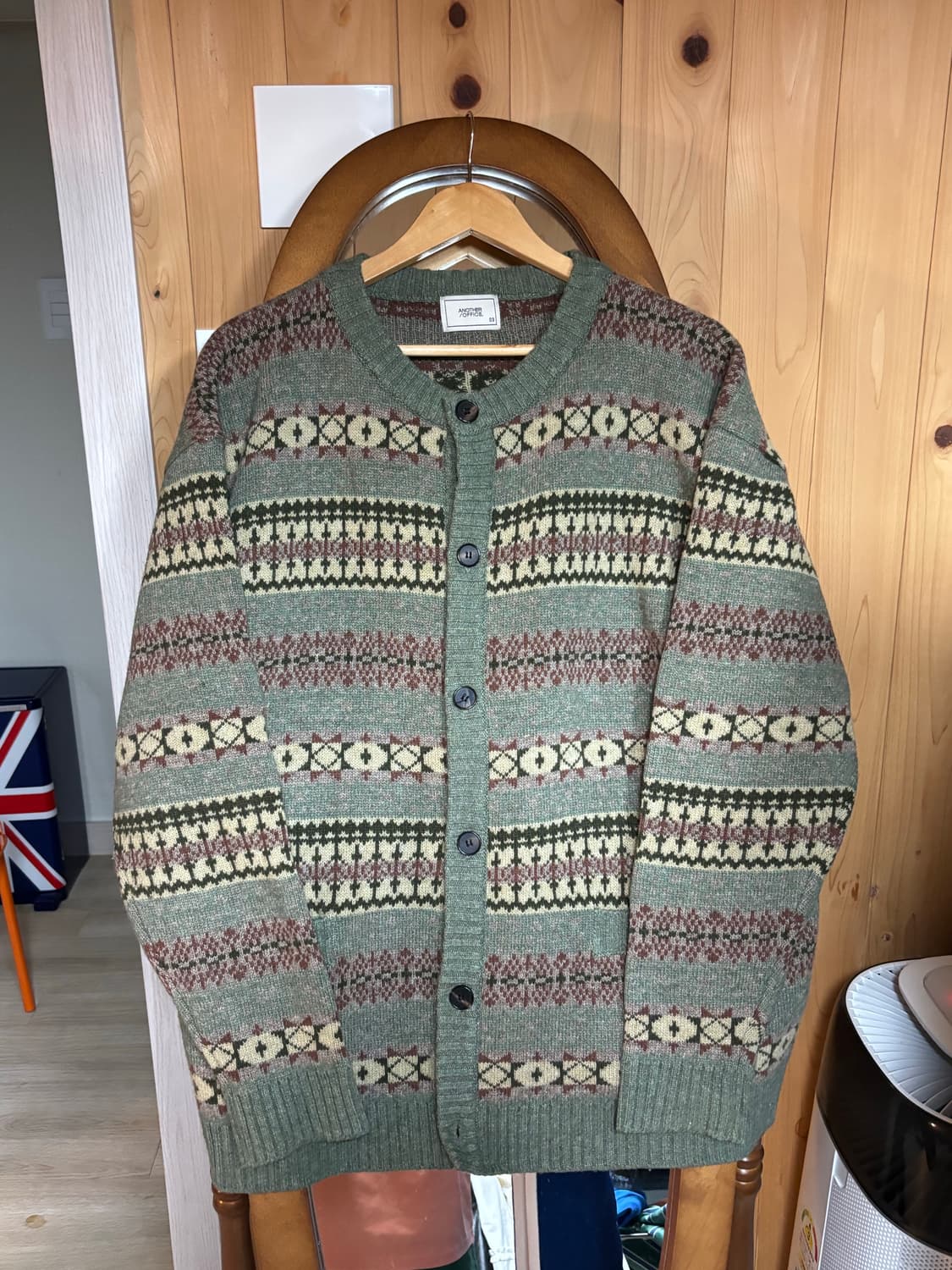 어나더오피스 그랜마 가디건 상품이미지4