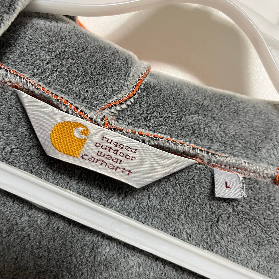 칼하트 오렌지 후드집업 상품이미지2