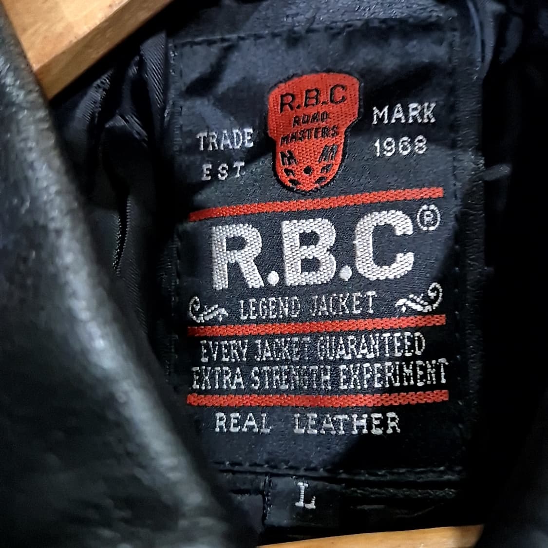 R.B.C 싱글라이더 가죽 자켓 상품이미지5