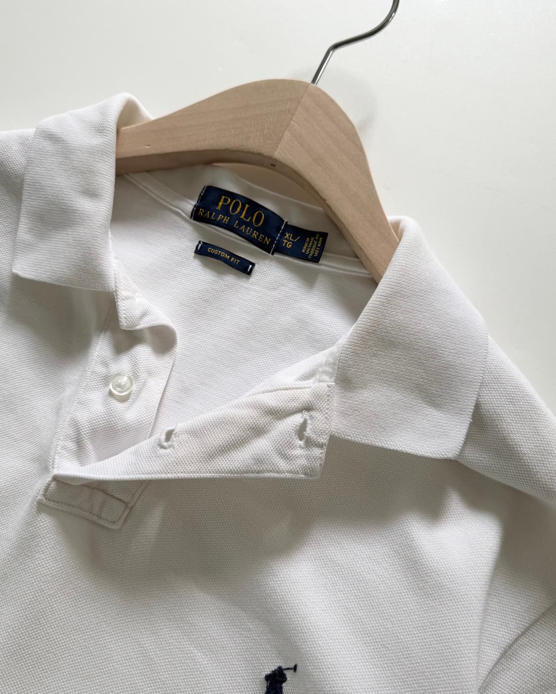 Polo 폴로 랄프로렌 신형 화이트컬러 PK카라티  상품이미지5