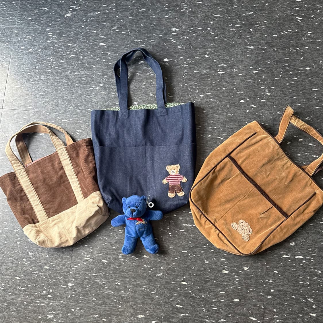 브라운 코듀로이 토트백 (BROWN) 상품이미지7