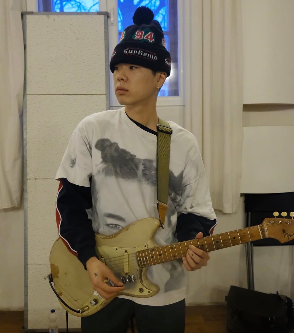 올드 슈프림 Supreme 17FW 94 리프 비니 아카이브 OS 상품이미지1