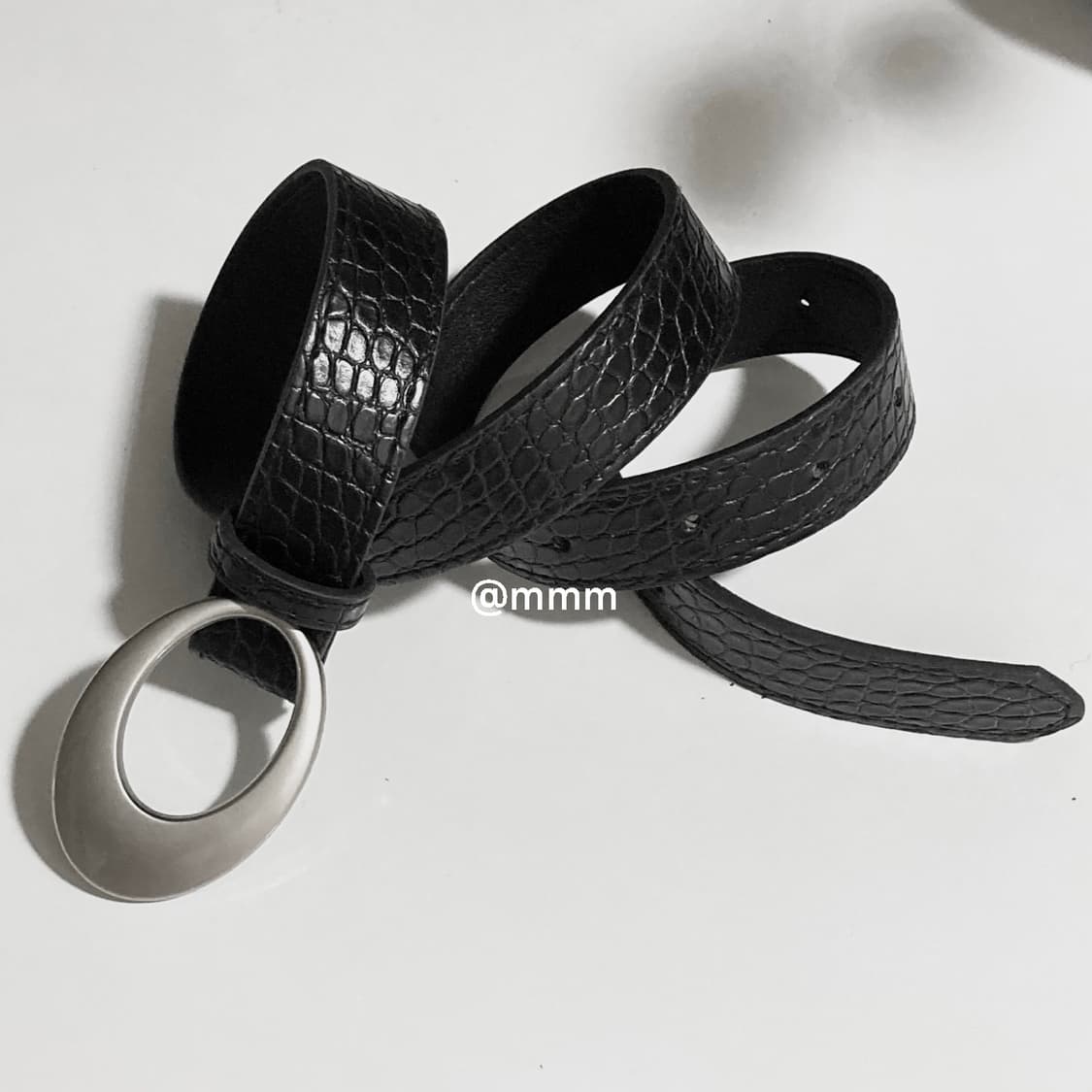 [Unisex] 크로커 원버클 벨트 상품이미지6