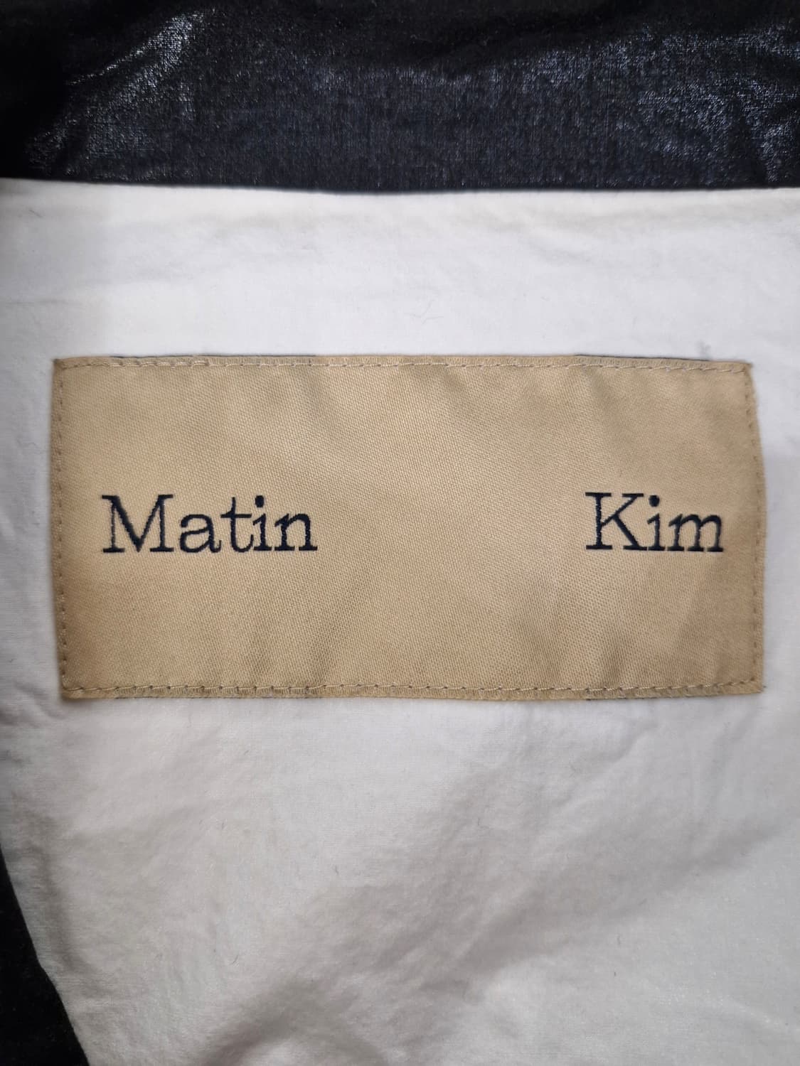 Matin Kim 마뗑킴 오레오 22s 코팅 자켓 상품이미지5