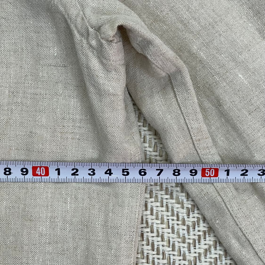 ZARA MAN 슬림핏 리넨 자켓 S 상품이미지6