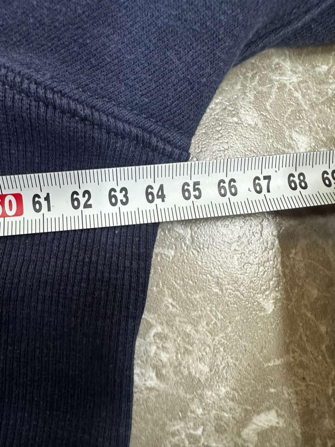 폴로 랄프로렌 00s 써멀 와플 맨즈라인 네이비 후드집업(L) 상품이미지6