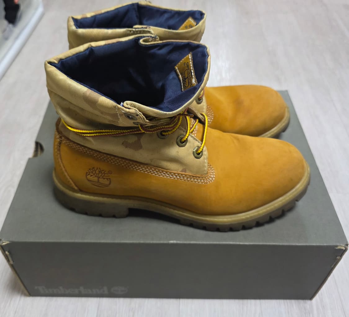 (250~255)팀버랜드 롤탑 부츠 옐로우 상품이미지6