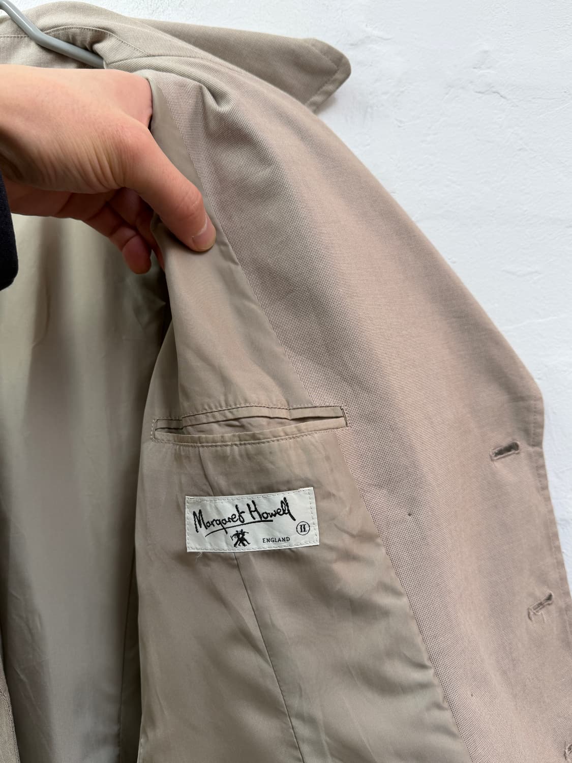 Margaret Howell 마가렛호웰 베이지 더블 자켓 2 상품이미지6