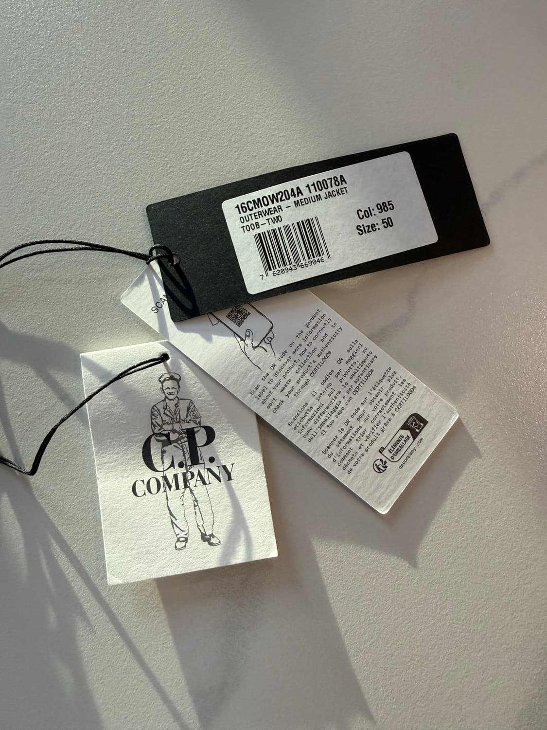 [24SS/정품] C.P. 컴퍼니 TOOB-TWO 후디드 자켓 (50) 상품이미지5