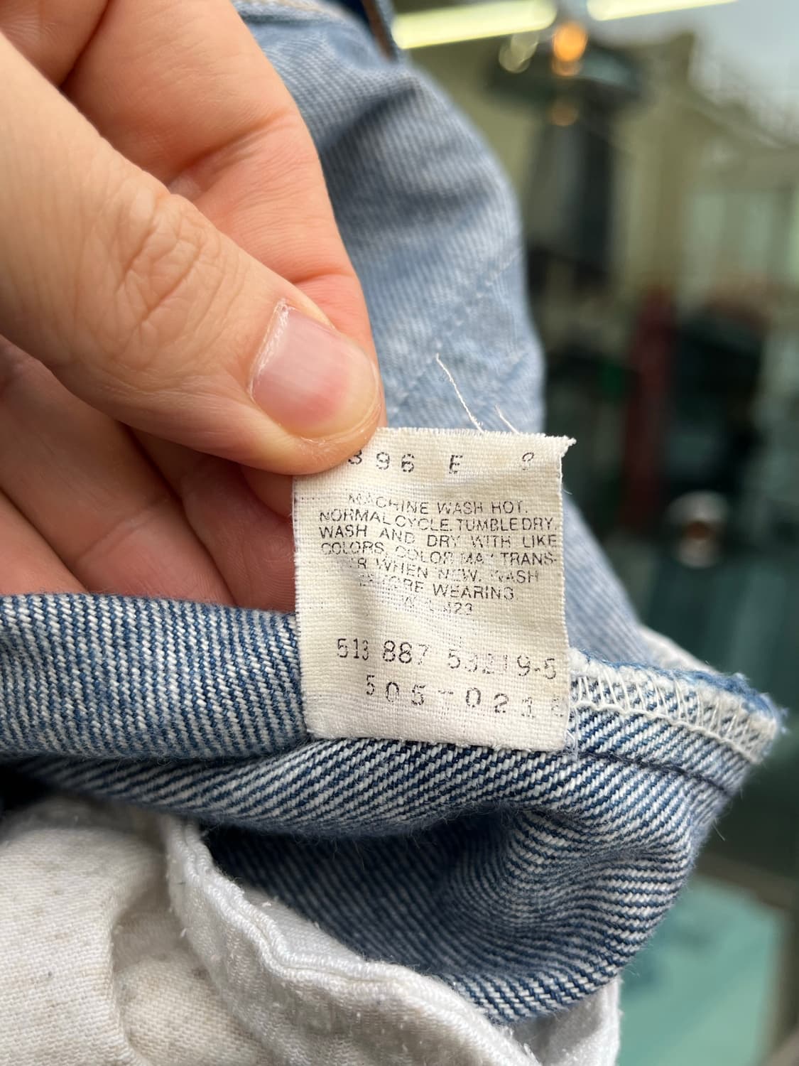 80’s 505-0216 Vintage Levi's 상품이미지8