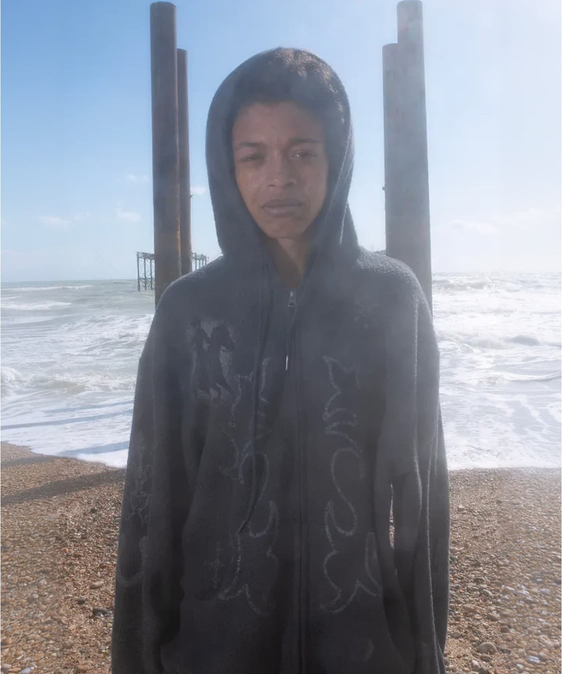 ERTR Rodeo 집업&팬츠 세트 차콜 상품이미지2