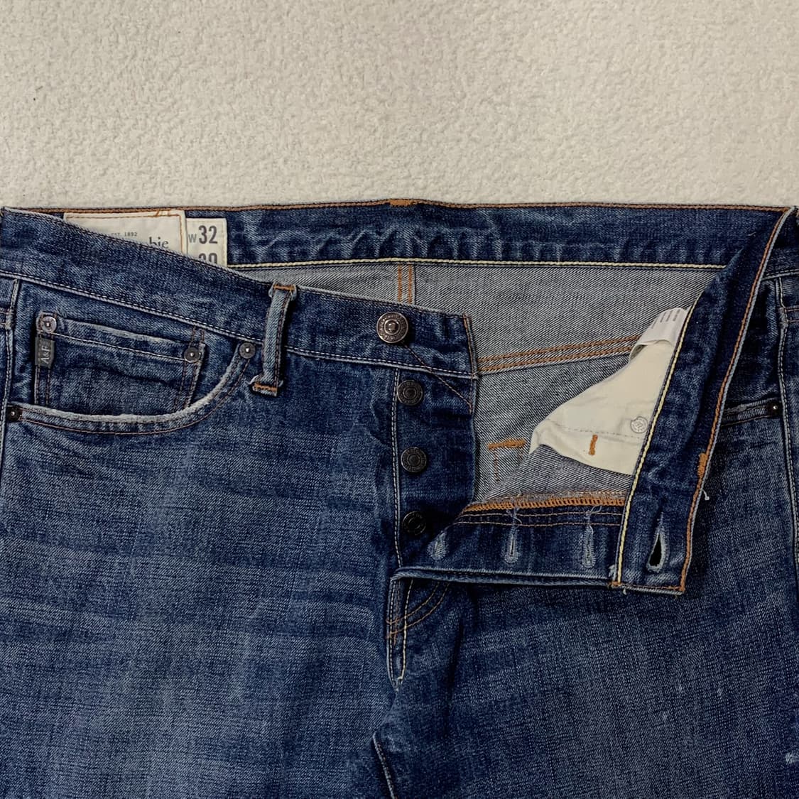 [표기 32, 실측 36] 아베크롬비 와이드 스트레이트핏 데님팬츠 상품이미지4