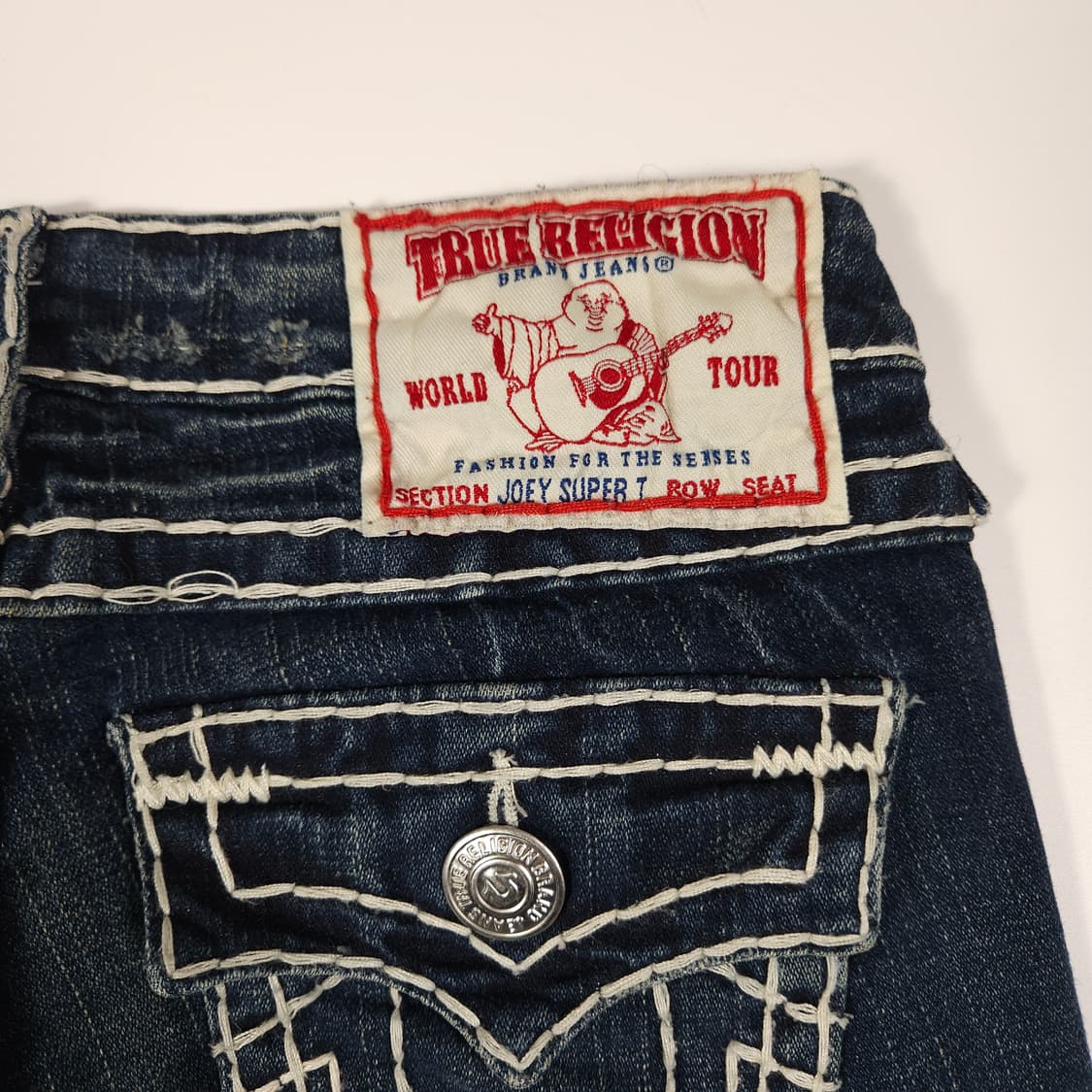 트루릴리전 로우라이즈 부츠컷 데님팬츠  상품이미지4