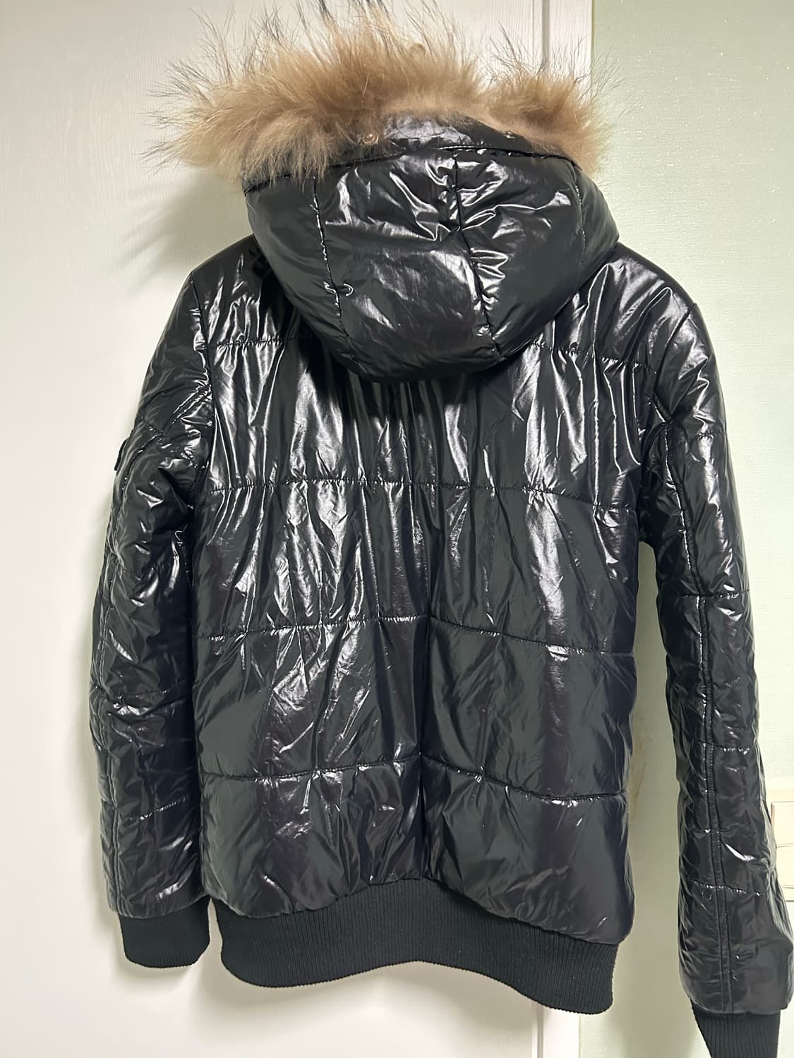 Midas reversible fur puffer jacket 상품이미지3