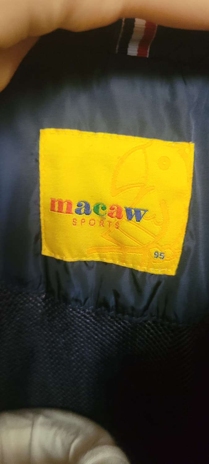 👠여성66사이즈👠macaw 골프브랜드 네이비 바람막이 상품이미지9