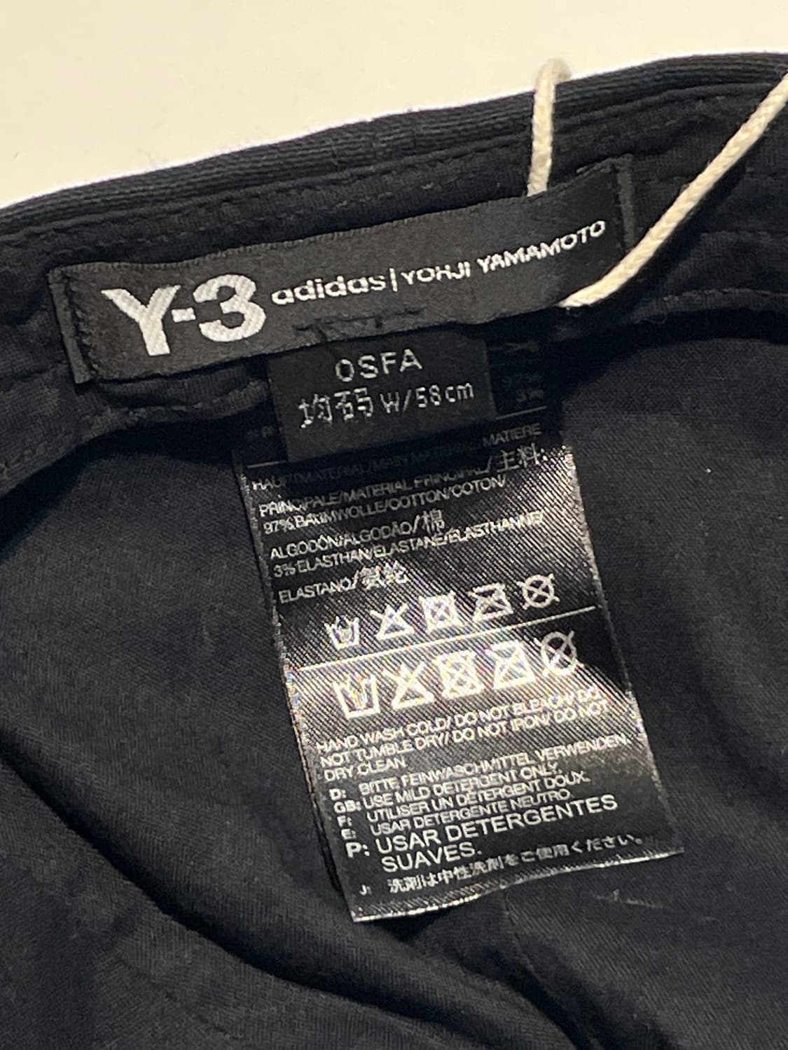 Y-3 요지야마모토 x 아디다스 볼캡 A1046 상품이미지7