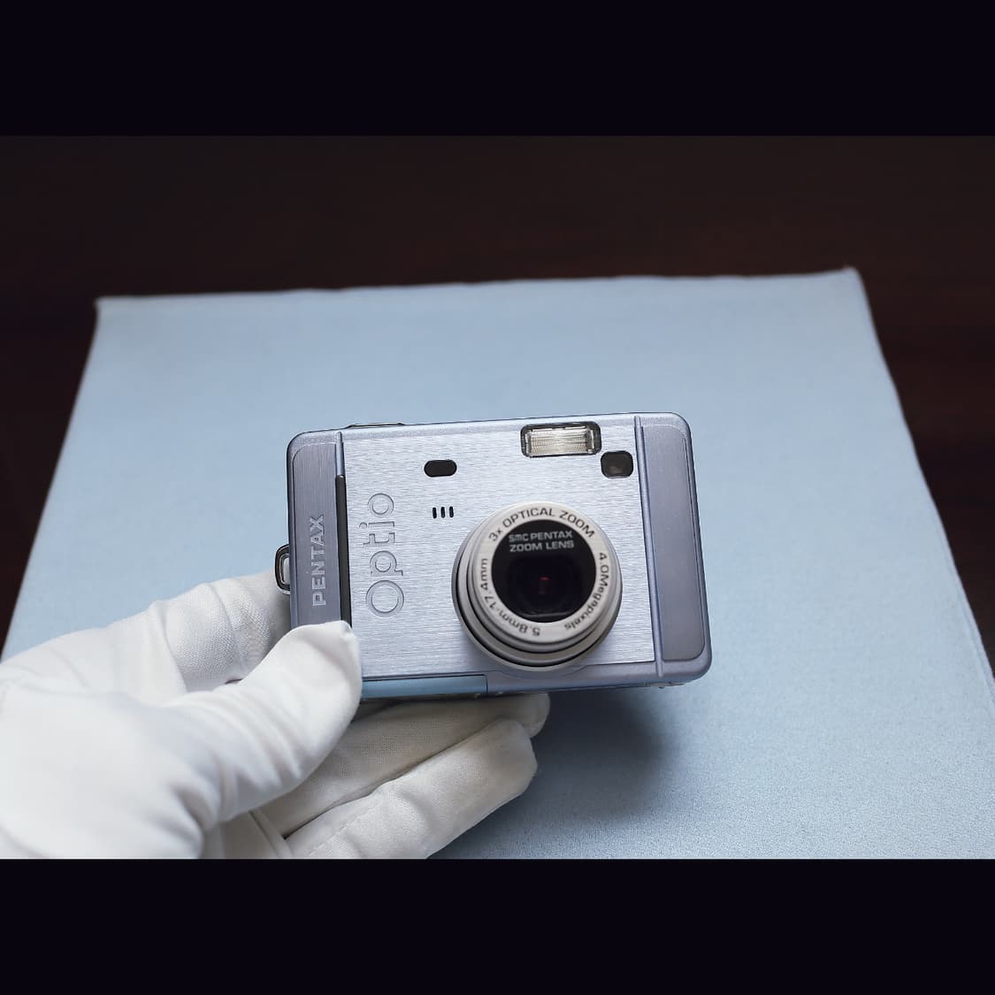 레어<민트급><키키디카> 펜탁스 옵티오 S40 블루 빈티지 디카 상품이미지1