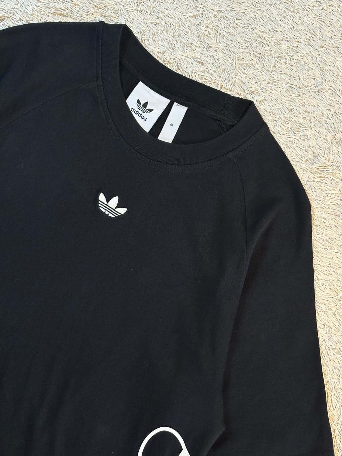 아디다스 ADIDAS 플레임 스트라이크 반팔 티셔츠 블랙 상품이미지2