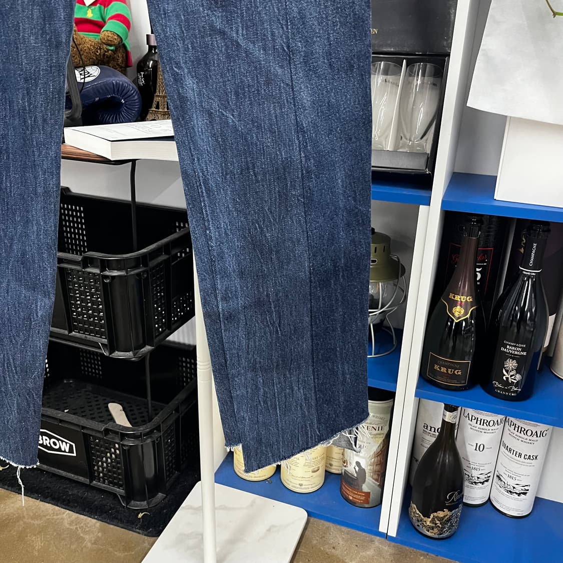 베트멍 x 리바이스 리워크 컷아웃 데님팬츠 XS 상품이미지4