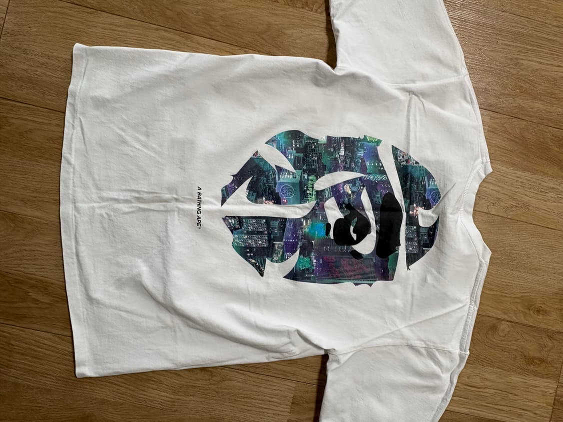 베이프 네온 도쿄(동경) 티셔츠 xl 상품이미지2