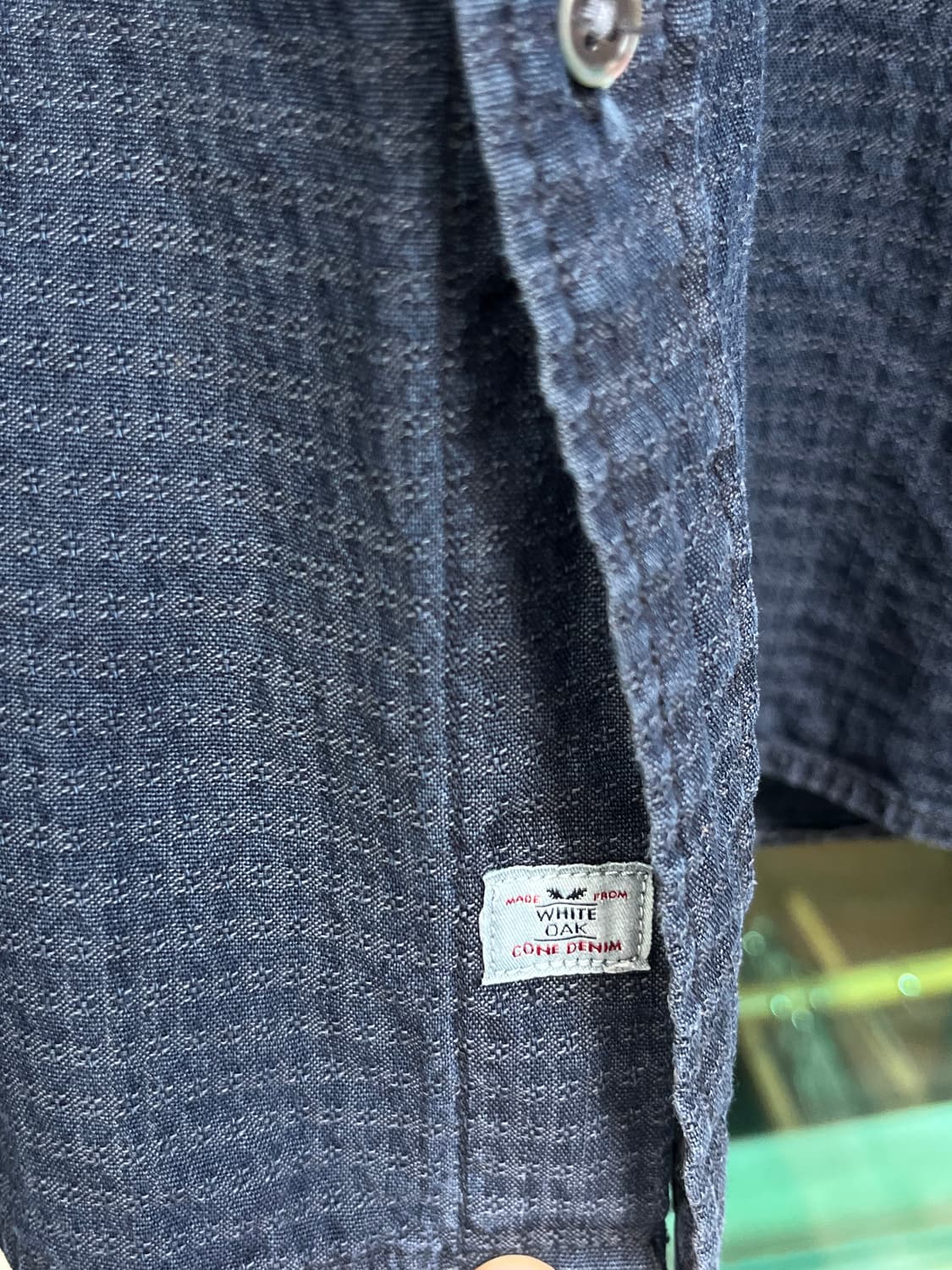 Levis 네이비 시어서커 긴팔셔츠 남방 L 상품이미지5
