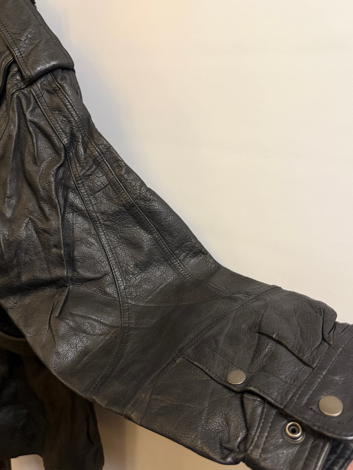 카우스킨 레더 자켓 상품이미지10