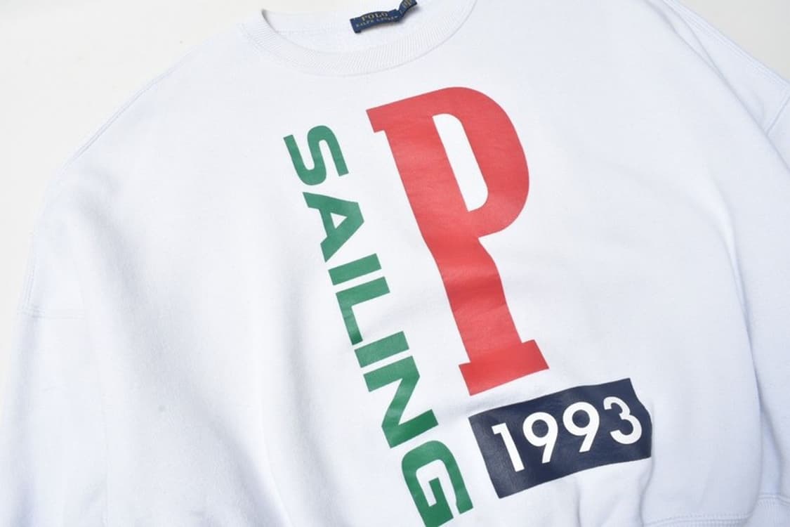 폴로 랄프로렌 크롭 맨투맨 S N1054 상품이미지2