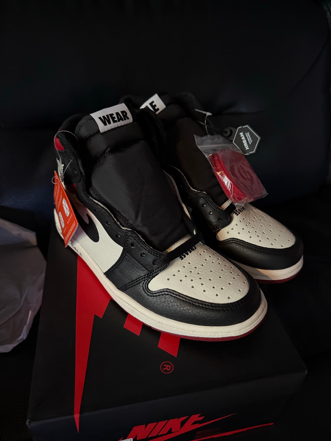 [265] 나이키 조던1 낫포리셀 바시티 레드 새상품 상품이미지1
