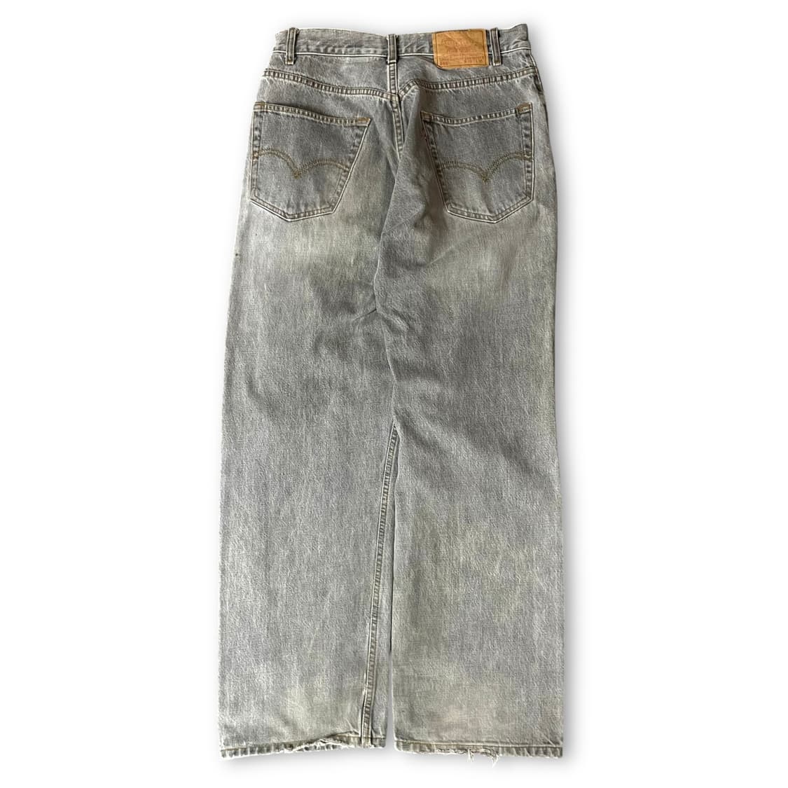 (29) 리바이스 569 29X30 그레이 데님 팬츠 루즈 스트레이트핏 상품이미지2