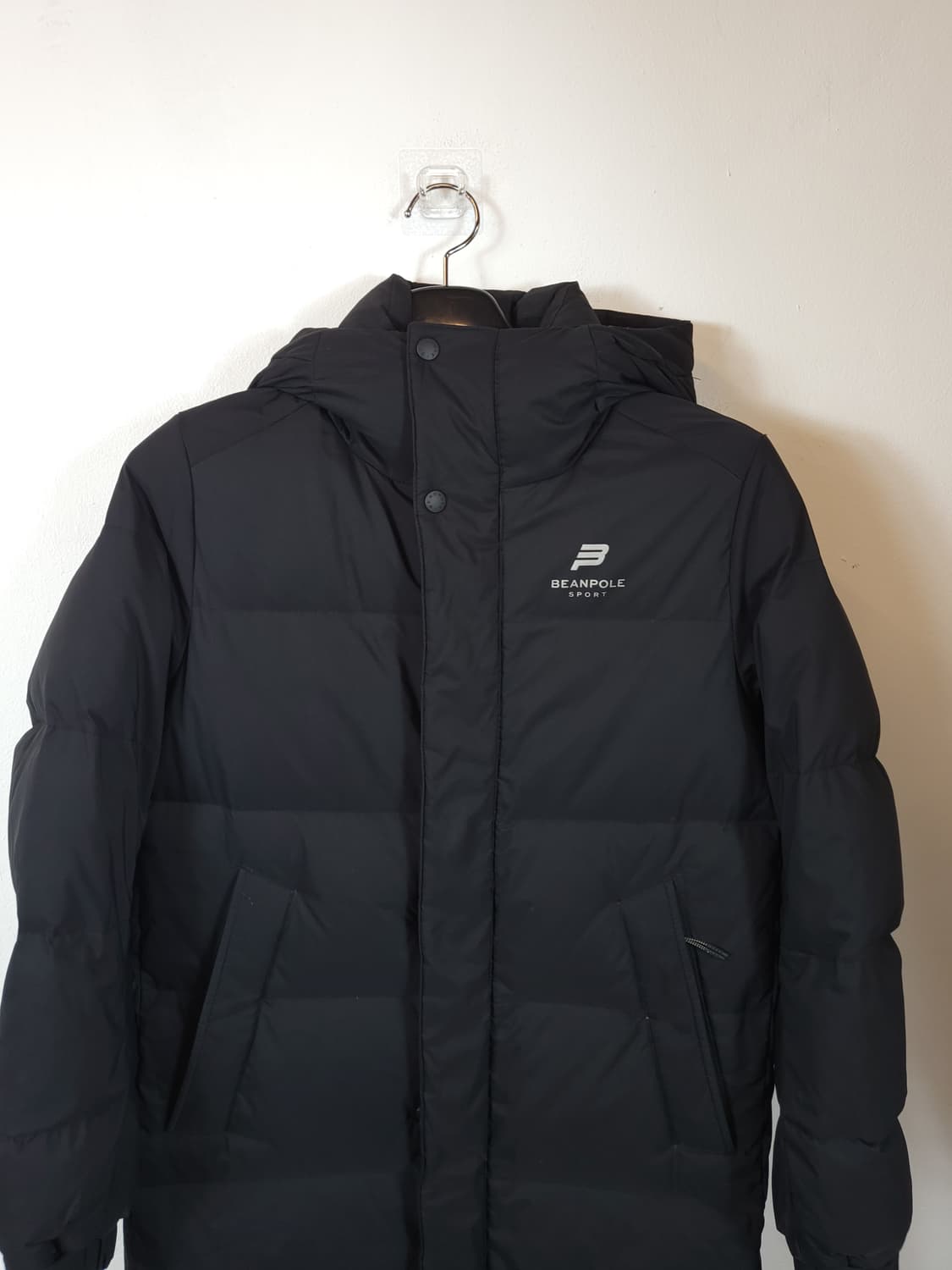 빈폴스포츠 롱후드다운패딩 블랙 90 S 상품이미지2