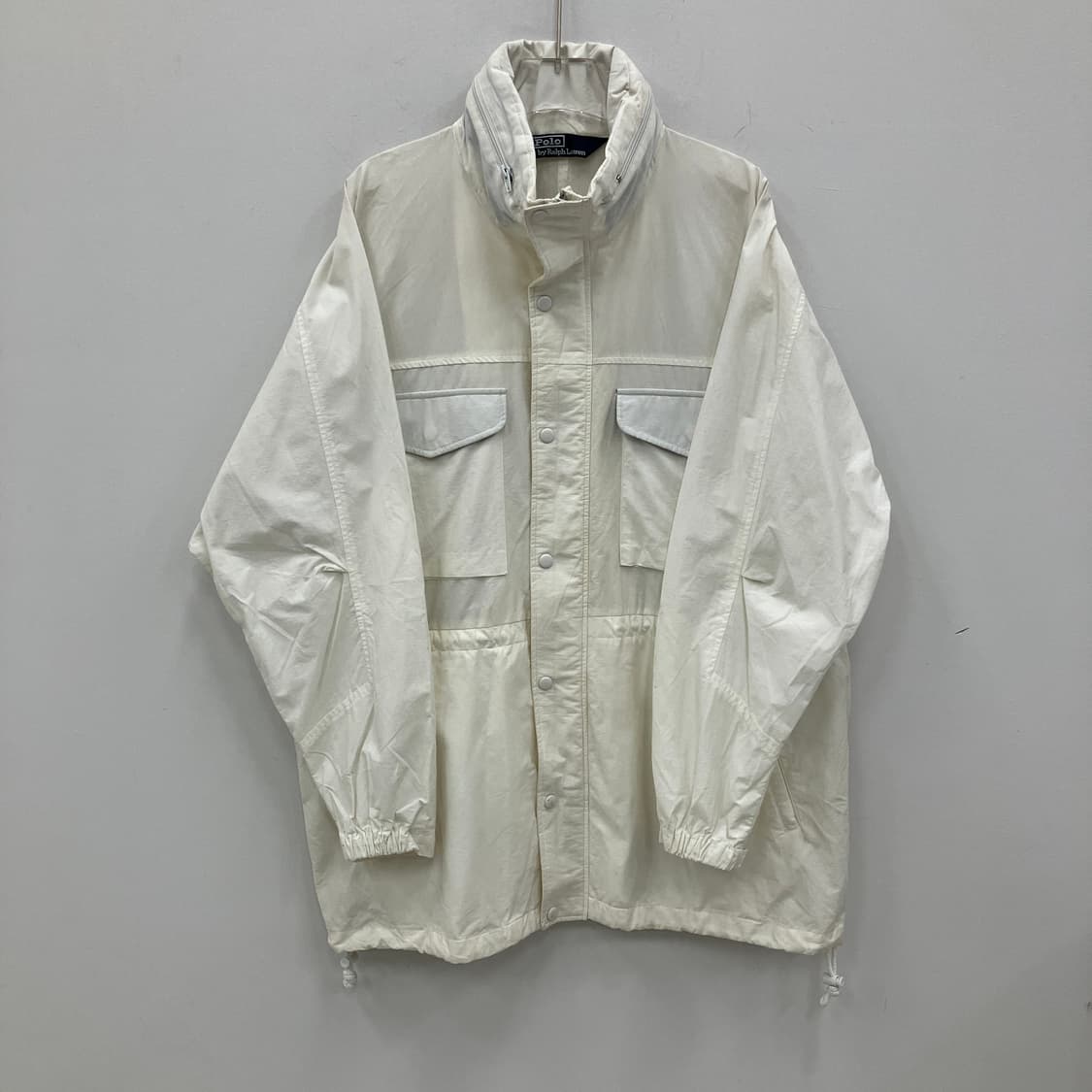 폴로 랄프로렌 화이트 나일론 야상 자켓 100 상품이미지1
