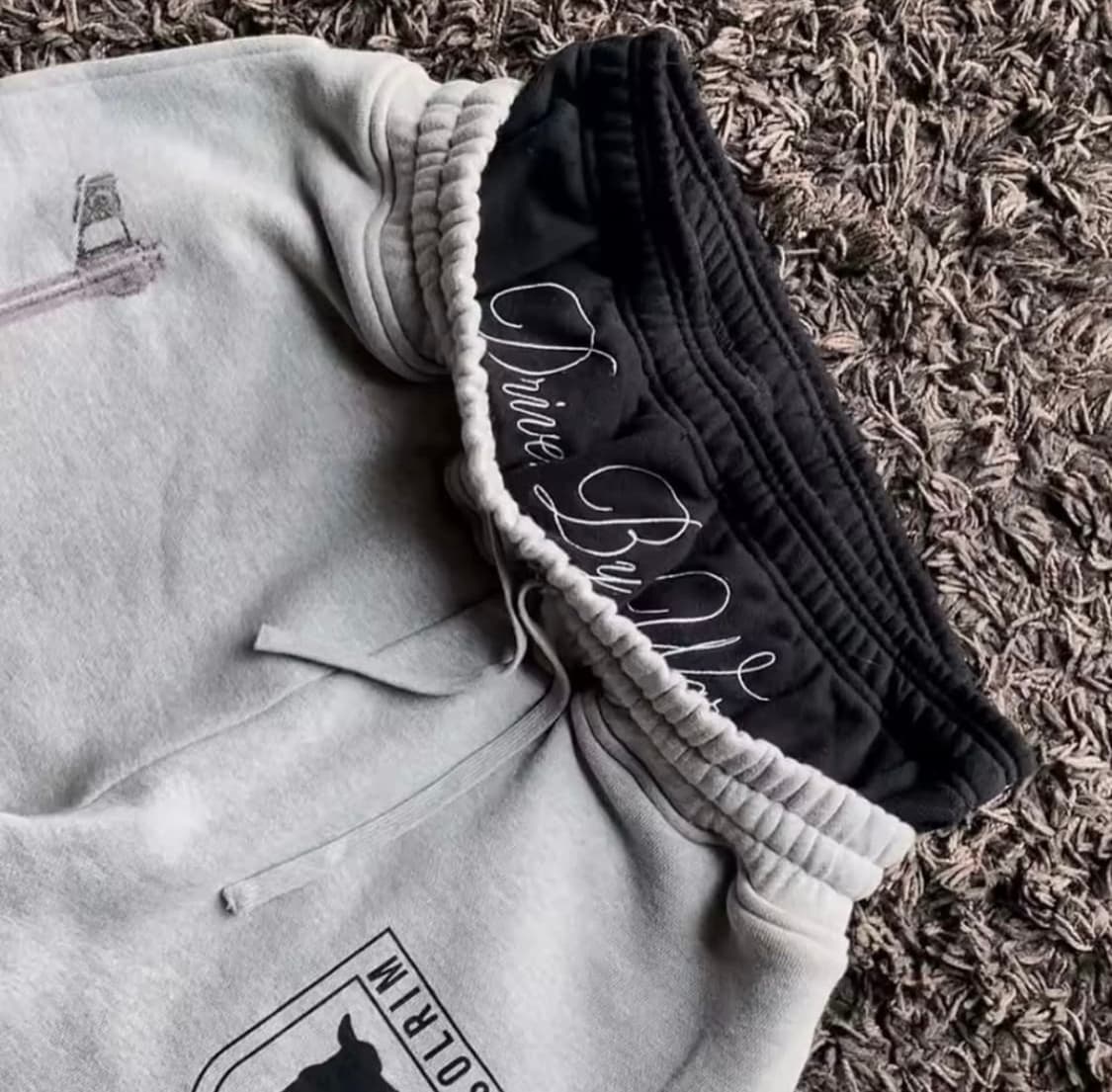 [Free] 새깅 웨이스트 트레이닝 와이드팬츠 상품이미지4