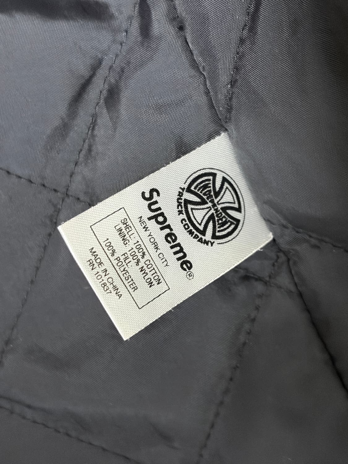 L) 슈프림 인디펜던트 패디드 셔츠 상품이미지4