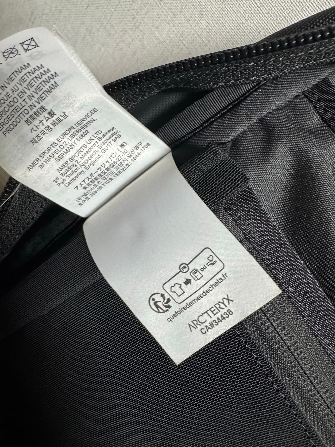 아크테릭스 아로22 백팩 블랙 판매!! #살로몬 스투시 노스페이스 몽벨 상품이미지7