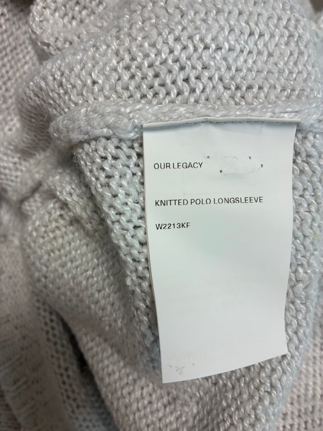 21spring collection knitted polo 34size 상품이미지8