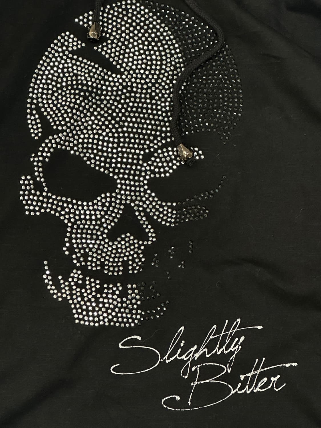 🖤💀나나깔 해골 펑크 후드티 코디💀🖤 블랙 보헤미안 스컬 밴드 상품이미지5