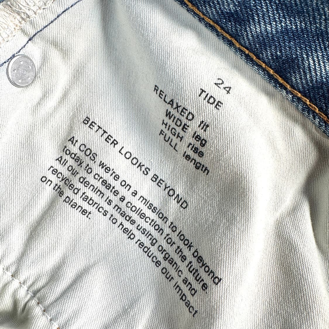 코스 COS 신상 TIDE 와이드 진 (24) 상품이미지3