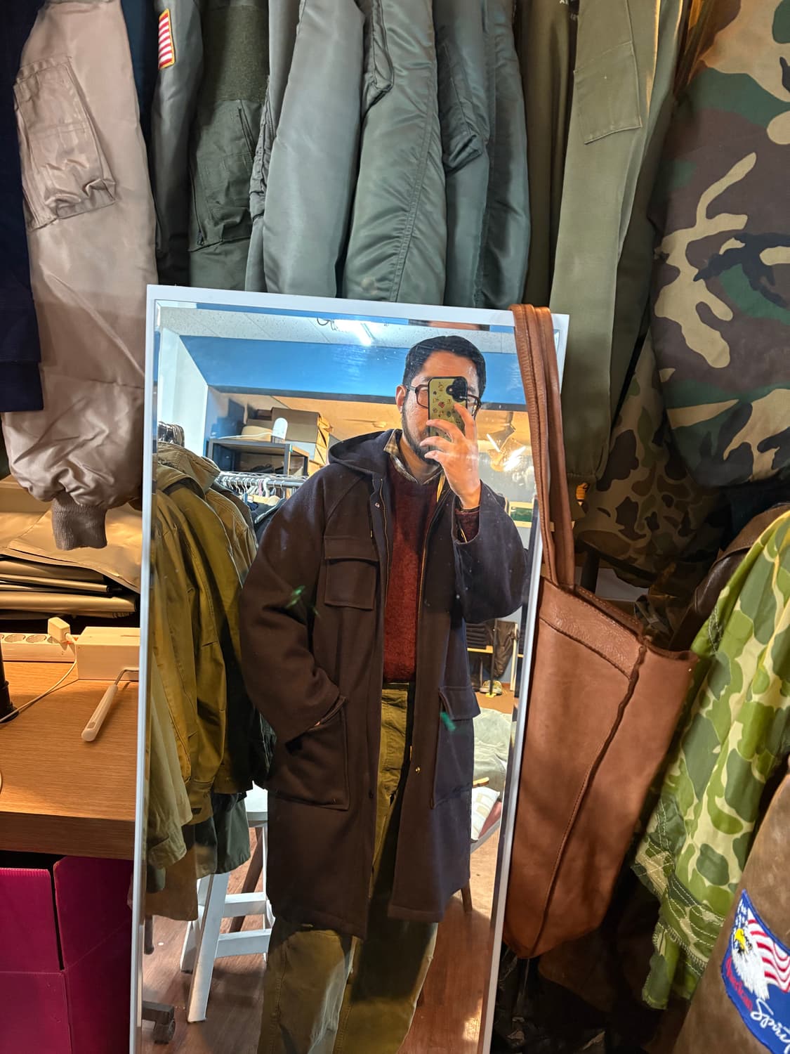 60-70‘s vtg  campus Raglan Coat 상품이미지10