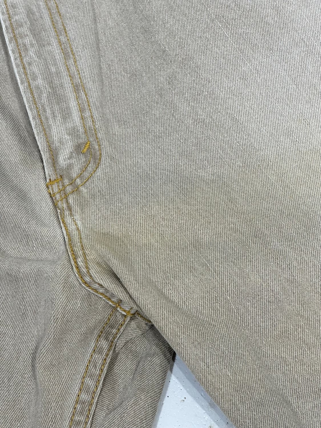 리바이스 569 와이드 베이지 대장급 데님 팬츠 청바지 36 상품이미지8