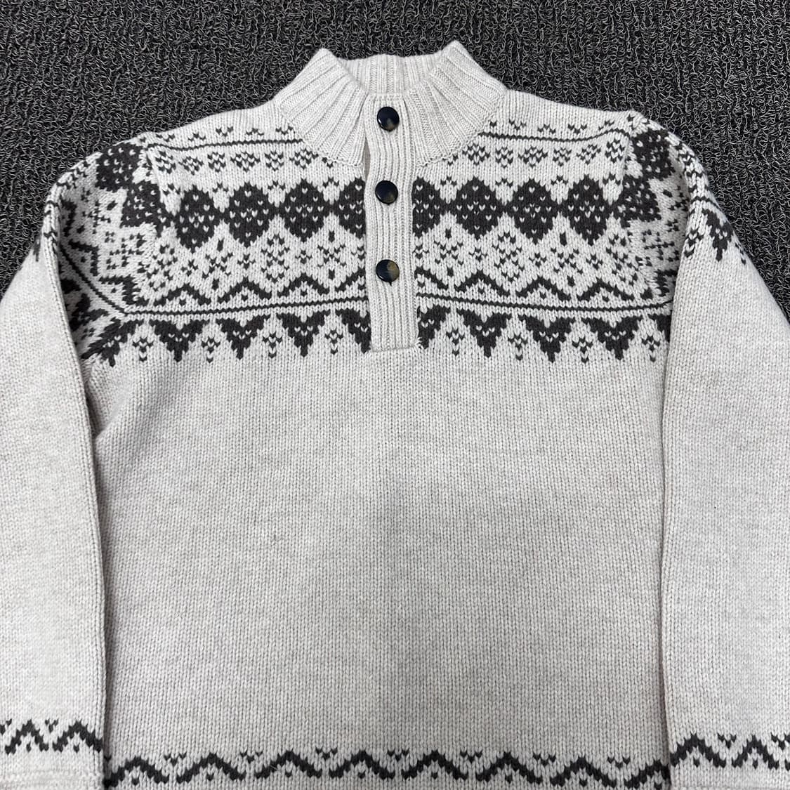 DAKS 닥스 울 노르딕 니트 105(XL) 상품이미지2