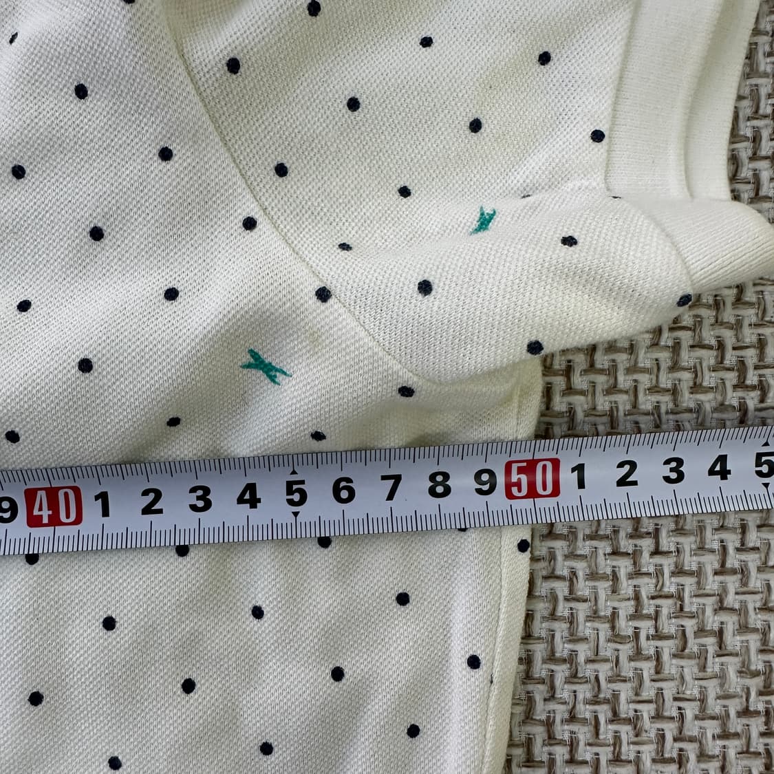 100 빈폴 도트패턴 카라 반팔티 0420D 상품이미지5