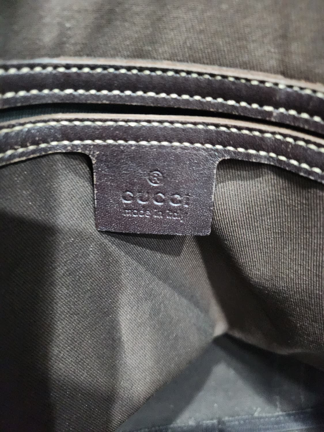 구찌 GG 캔버스 서류 가방 정품 상품이미지5