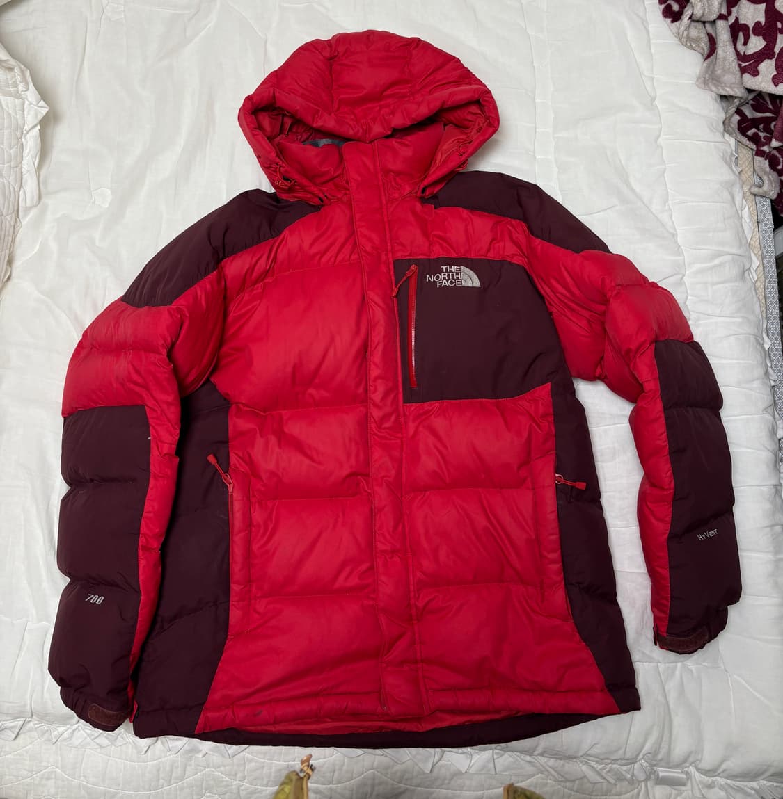 노스페이스 다운 패딩 700 레드(100-105) 상품이미지1